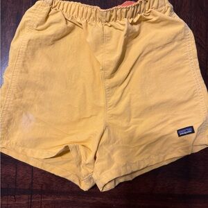 Patagonia Yellow Baggies - 5T
